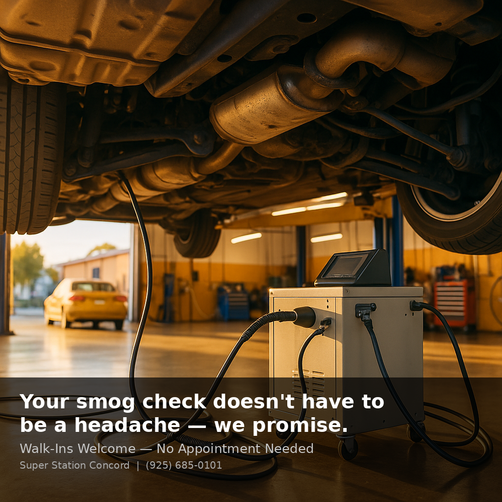 Registration Coming Up? Get Your Smog Check Done Right in Concord