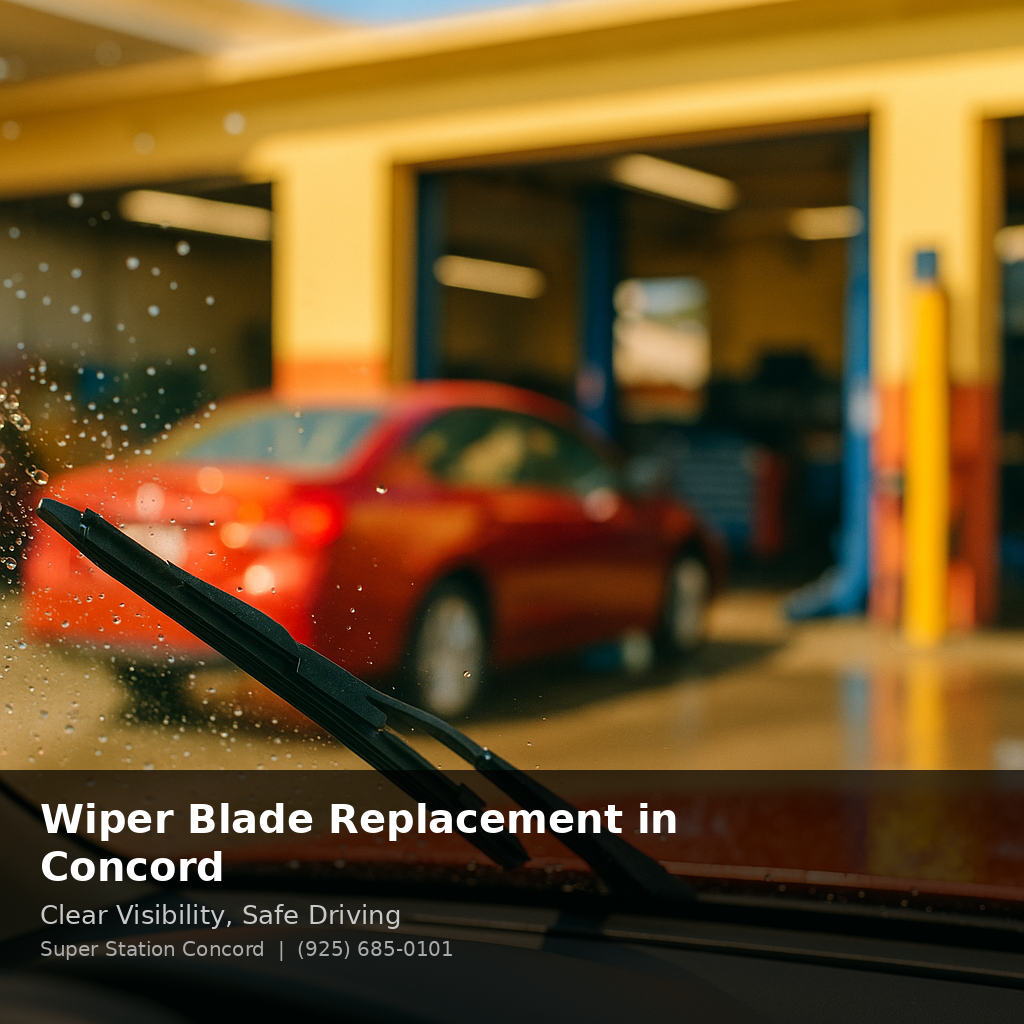 Wiper Blade Replacement in Concord