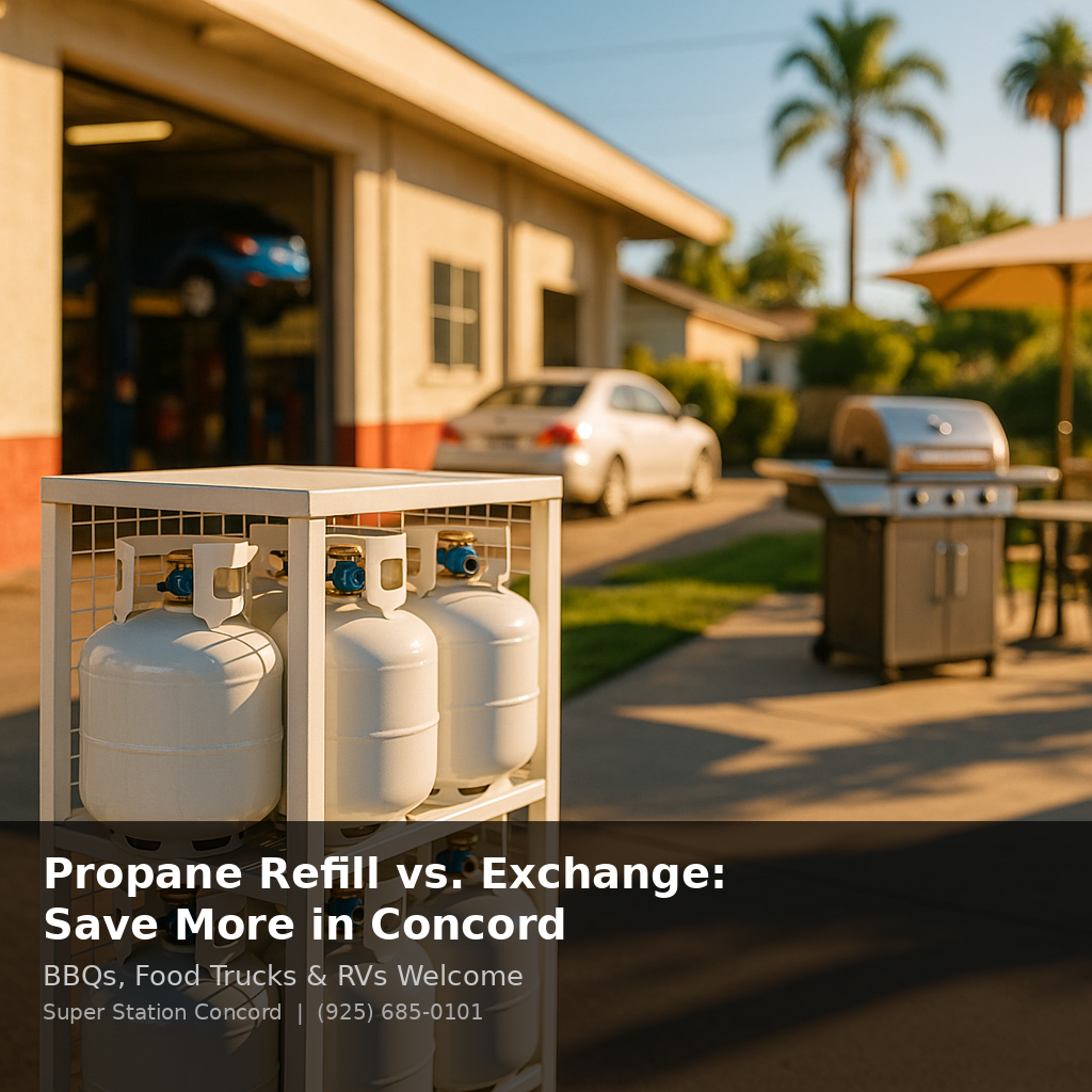 Propane Refill vs. Exchange: Save More in Concord