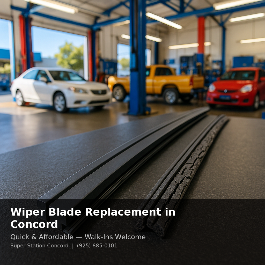 Wiper Blade Replacement in Concord