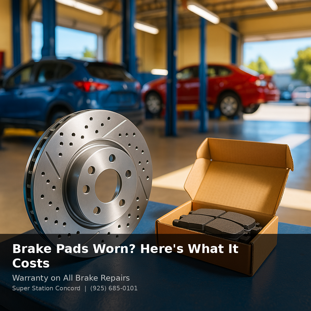 Brake Pads Worn? Here's What It Costs