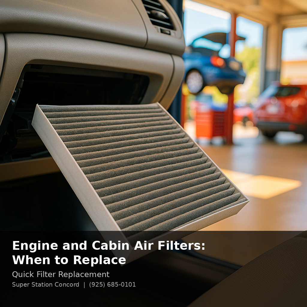 Engine and Cabin Air Filters: When to Replace